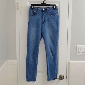 Forever 21 straight mom jeans